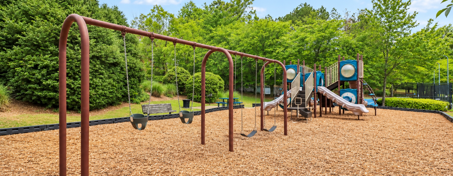 Our playground offers hours of entertainment