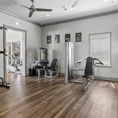 24-hour fitness center